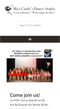 Mobile Screenshot of cindysdancestudio.com